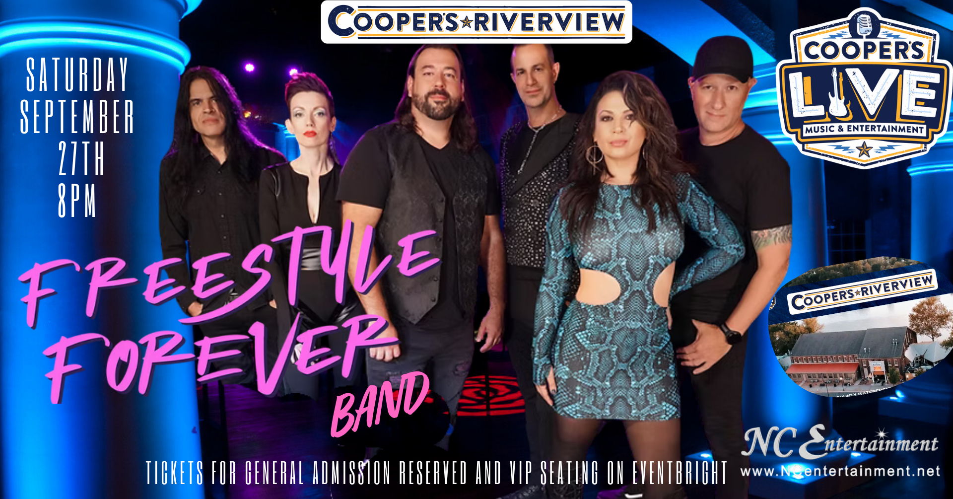 FreeStyle Forever Band at Cooper's Riverview! — Cooper's Riverview